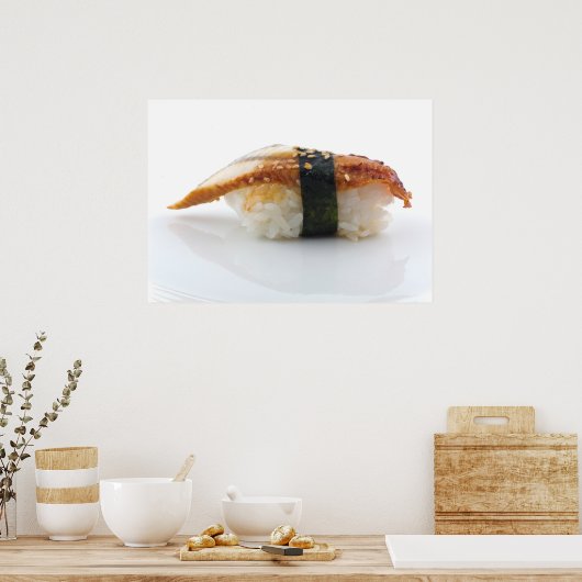 Poster Eel Sashimi (Cuisine)