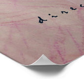 poster 'Een vrouw schrijven' (Hoek)