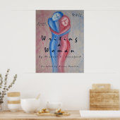 poster 'Een vrouw schrijven' (Keuken)