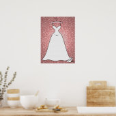 poster "Eenvoudig kant" (Keuken)