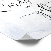 Poster Eeucalyptus d'hiver cartes élégantes et cadeaux (Coin)