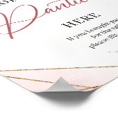 Poster Eeucalyptus floral flush Déposez vos culottes ici (Coin)