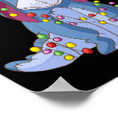 Poster Eeyore Santa Claus  (Coin)