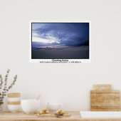 Poster Effacement de la tempête (Cuisine)