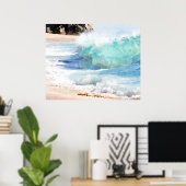 Poster Effacer (Bureau à domicile)