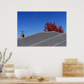 Poster Effacer l'impression sur le toit du jour (Cuisine)