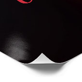 Poster Effet 3d Heureuse Sainte-Valentin Texte-23120 (Coin)