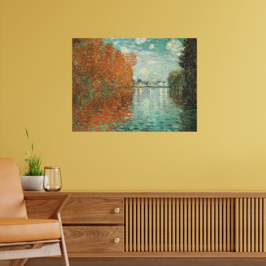 Poster Effet d'automne à Argenteuil par Monet, (Salon 2)