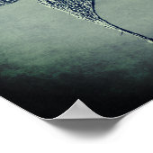 Poster Effet sculpté Argent Rosebud Flower Art (Coin)