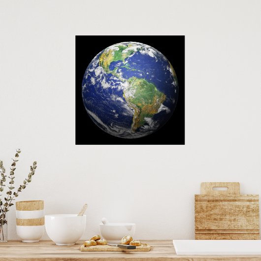Poster Effet Terre - 3D (Cuisine)