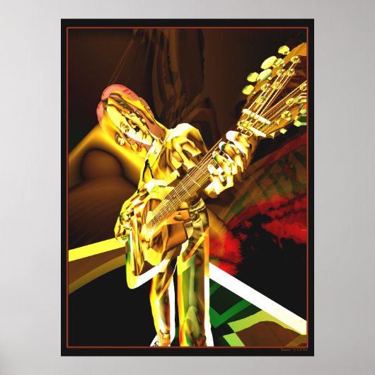 Poster Effets de guitare (Devant)
