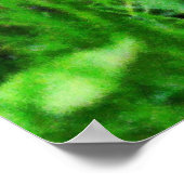 Poster Effets individuels Oiseaux 11 flous (Coin)