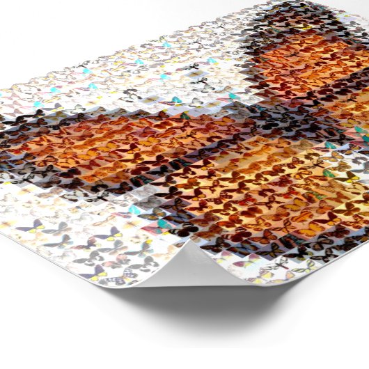 Poster Effets papillon (Coin)