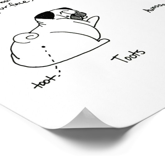 Poster Effets sonores du carlin (Coin)