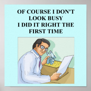 Poster efficent smart scientist