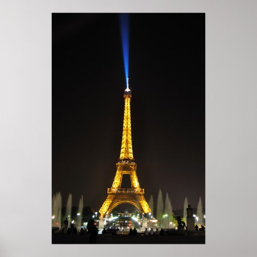 Poster Effiel par nuit (Devant)