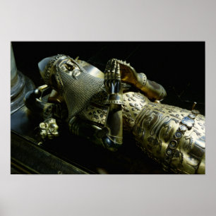 Poster Effigie d'Edouard le prince noir, 1376