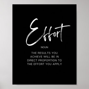 Poster Effort