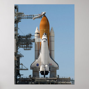 Poster Effort de navette spatiale