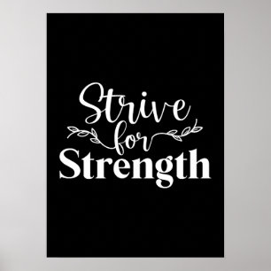 Poster Effort - Gymnase, Hustle, Succès