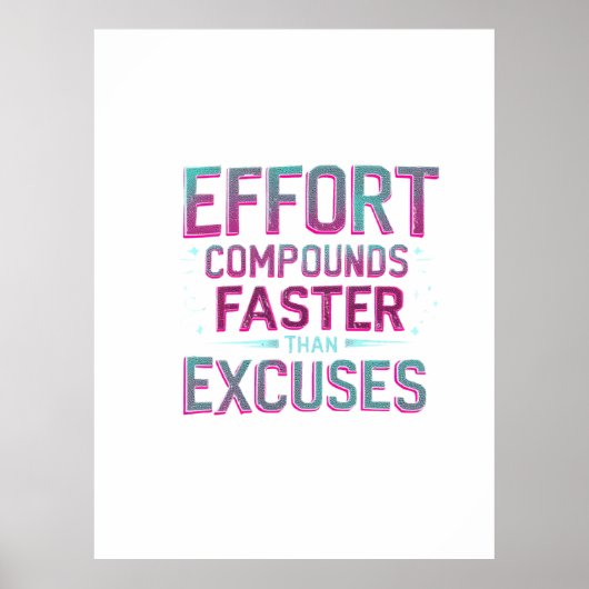 Poster "Effort sur les exemples" (Devant)