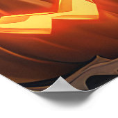 Poster Éffrayant américain Eskimo Halloween (Coin)