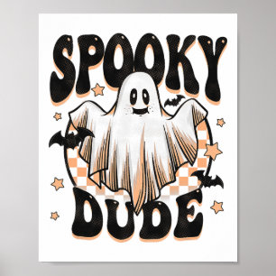 Poster Éffrayant Duo Super Fantôme Halloween Costume Enfa