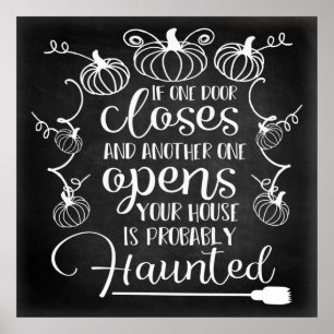 Poster éffrayant Halloween