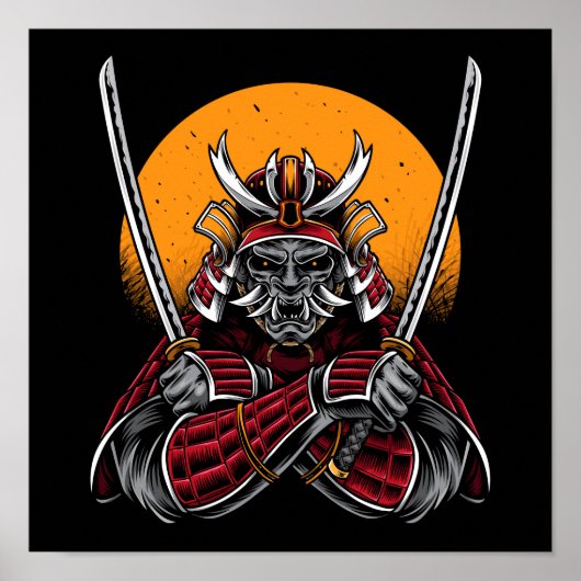 Poster Effrayant Samurai (Devant)