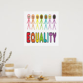 Poster Égalité (Cuisine)