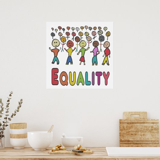 Poster Égalité (Cuisine)