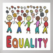 Poster Égalité (Devant)