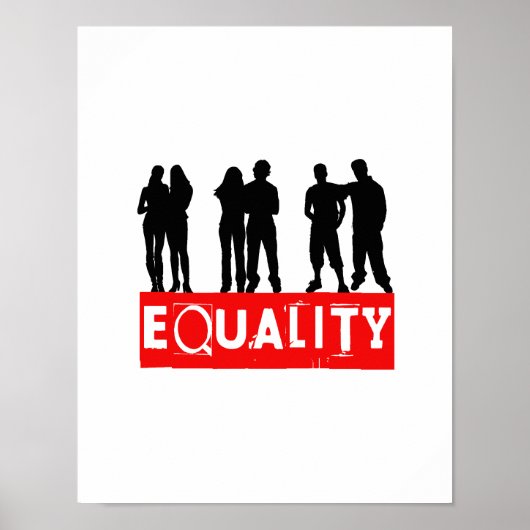 Poster Égalité (Devant)