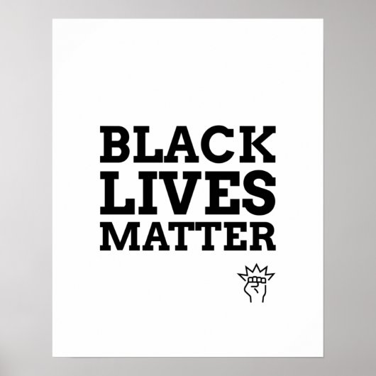 Poster égalité commémorant le mois de l'histoire noire (Devant)