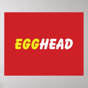 POSTER EGGHEAD