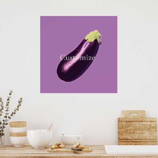 Poster Eggplant Thunder_Cove (Cuisine)