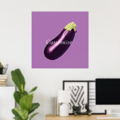 Poster Eggplant Thunder_Cove (Bureau à domicile)