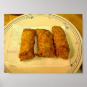 Poster Eggrolls de poulet thaïlandais (Devant)