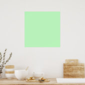 Poster Eggshell Blue Green Pastel Color Background (Cuisine)
