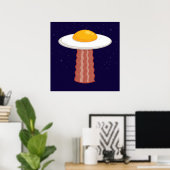 Poster Eggstraterrestrial (Bureau à domicile)