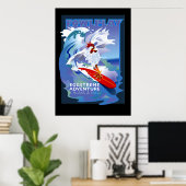 Poster Eggstreme Adventure (Bureau à domicile)