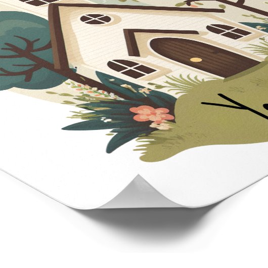 Poster Église (Coin)