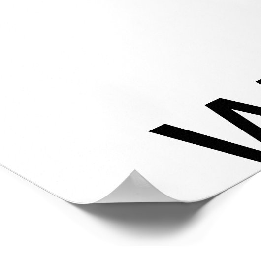 Poster Église (Coin)