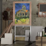 Poster Eglise à Auvers-sur-Oise par Vincent van Gogh<br><div class="desc">L'église d'Auvers par Vincent van Gogh est une peinture architecturale de post impressionnisme d'art vintage. Vue extérieure d'une église aux vitraux et personnage se dirigeant vers la Chapelle par un chemin pavé. À propos de l'artiste : Vincent Willem van Gogh (1853-1890) fut l'un des peintres Post impressionnistes les plus célèbres...</div>
