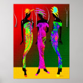 Poster Église afrocentrique du dimanche (Devant)