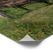 Poster Eglise Amish et Chevaux (Coin)