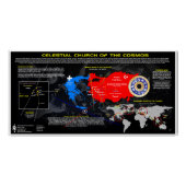 Poster Église céleste des Cosmos (Devant)