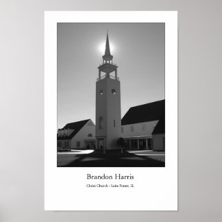 Poster Église Christ