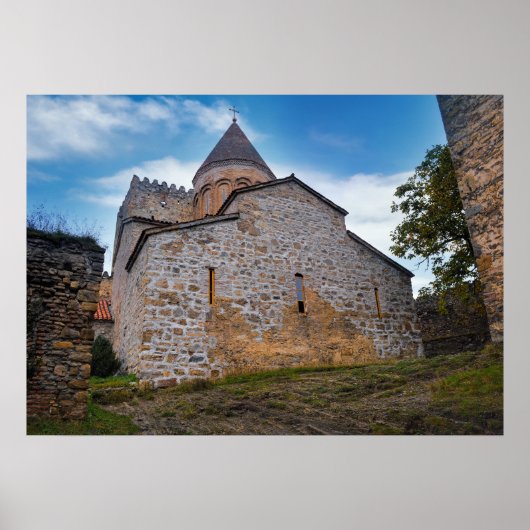 Poster Église d'Ananuri, Géorgie (Devant)