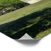 Poster Église d'Audenge en France (Coin)